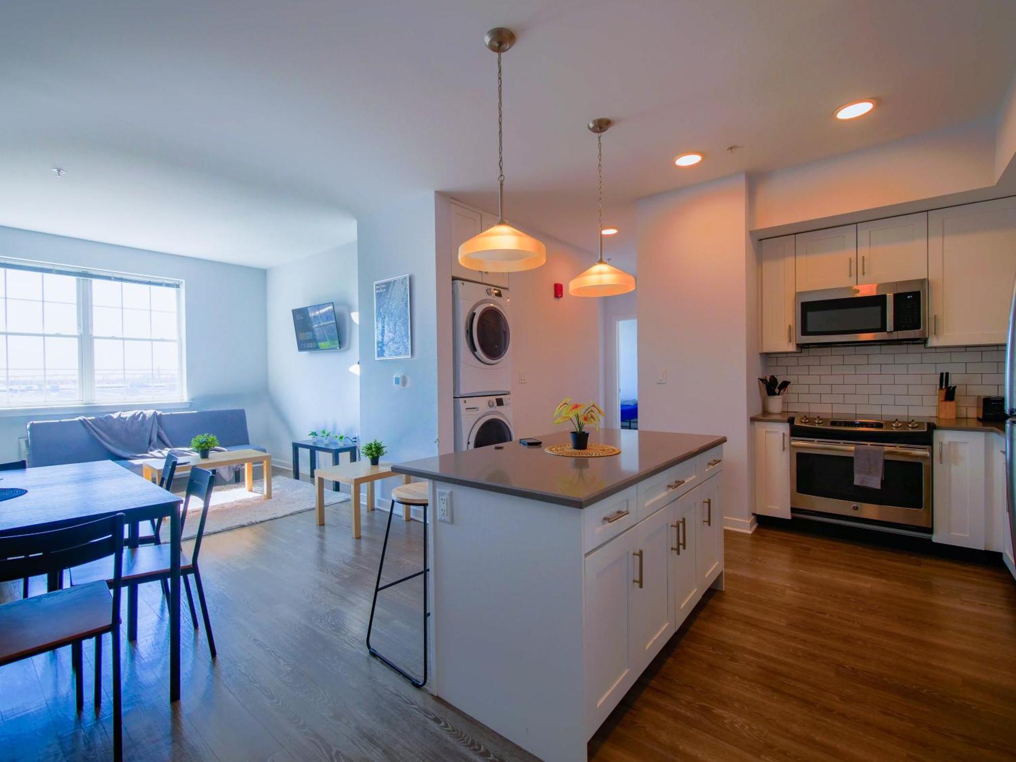 Mins To Nyc, Exceptional Modern 2Bedroom Apt 저지시티 외부 사진