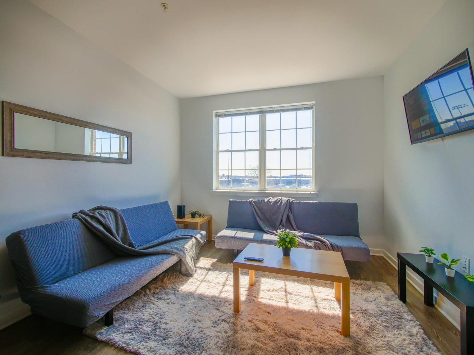 Mins To Nyc, Exceptional Modern 2Bedroom Apt 저지시티 외부 사진